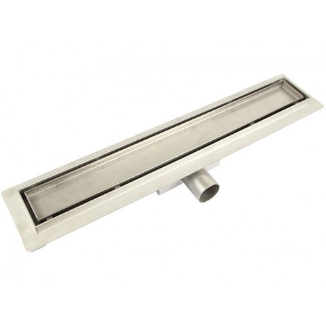 Canalina doccia con inserto piastrellabile in acciaio inossidabile IPERINOX 500mm