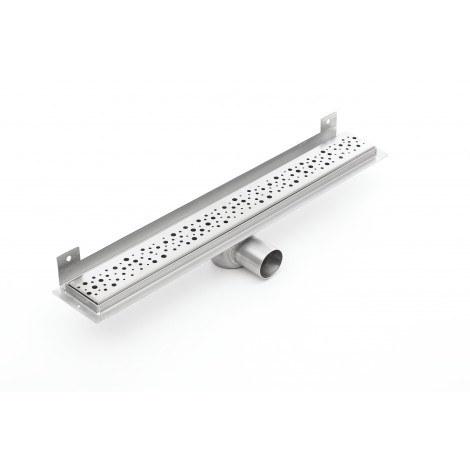 Canaletta Doccia con flangia piegata WALL PREMIUM 600mm