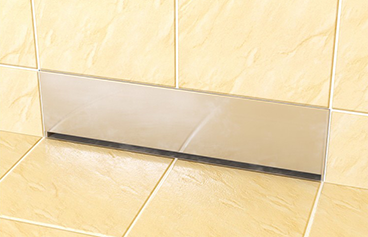 Scarico doccia MODERN a parete - sifone acciaio inox